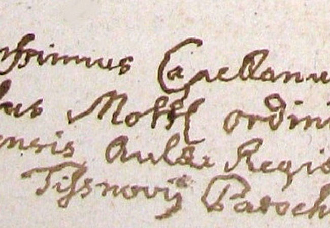 Benedikt Mottl, OCist. (1707 – 1788), poslední cisterciák na tišnovské faře a nejdéle působící tišnovský farář