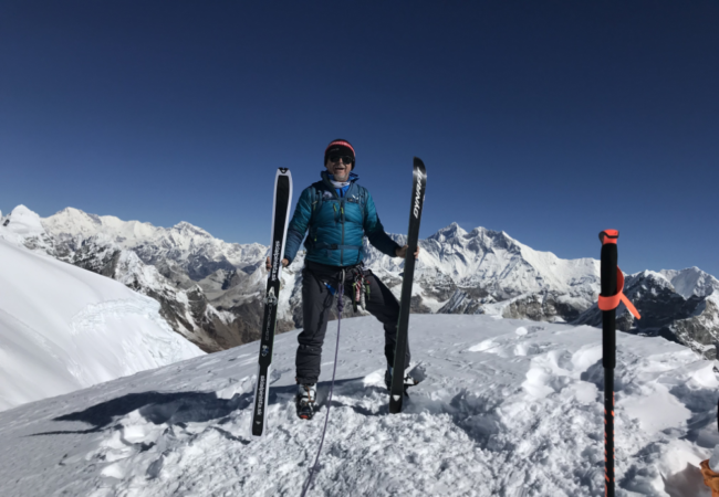 Mera Peak 6 476 m v rychlostním rekordu a dolů na lyžích