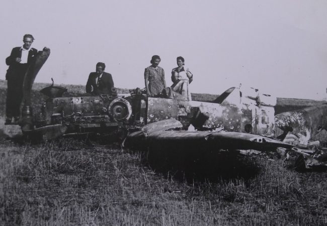 Pády letadel na konci války